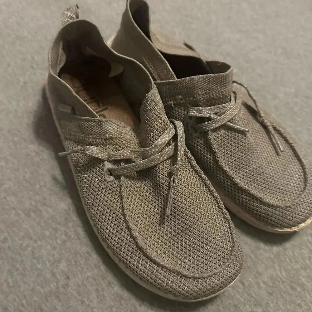 Hey Dude Women's Wendy Halo Knit Shoes gray size L6-Y5 - Picture 3 of 6